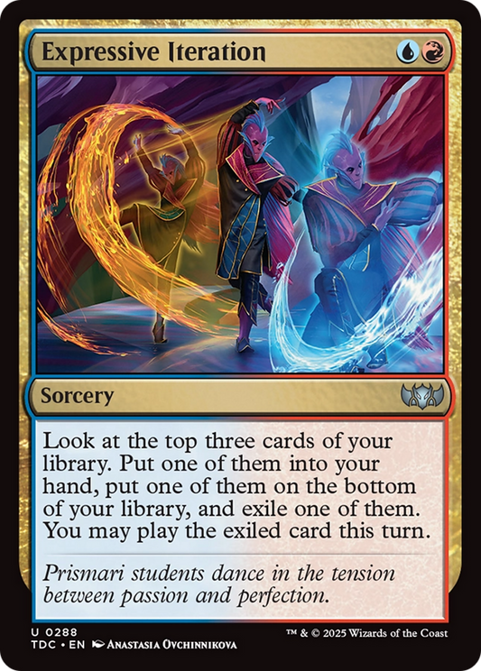 Expressive Iteration (288) - Commander: Tarkir: Dragonstorm