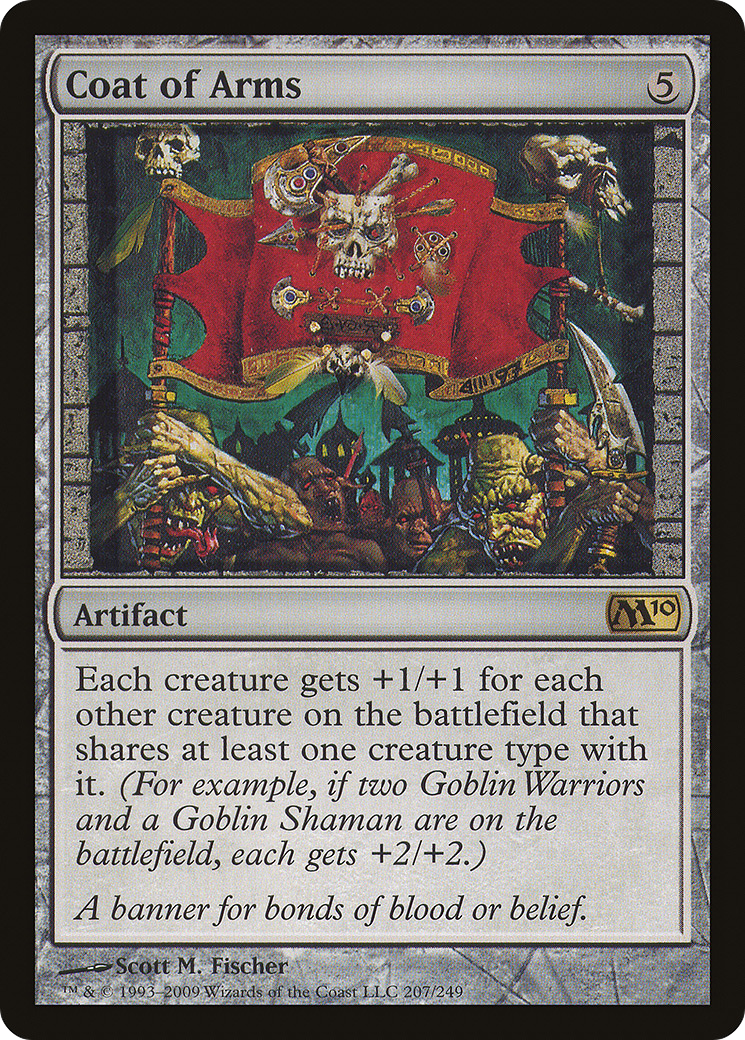 Coat of Arms [Magic 2010] | Silver Goblin