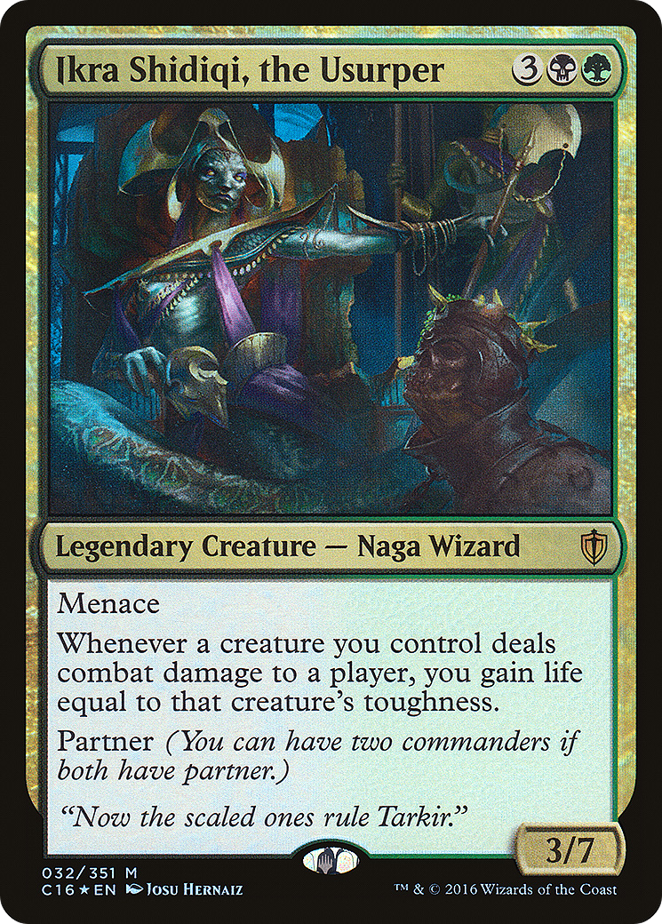 Ikra Shidiqi, the Usurper [Commander 2016] | Silver Goblin