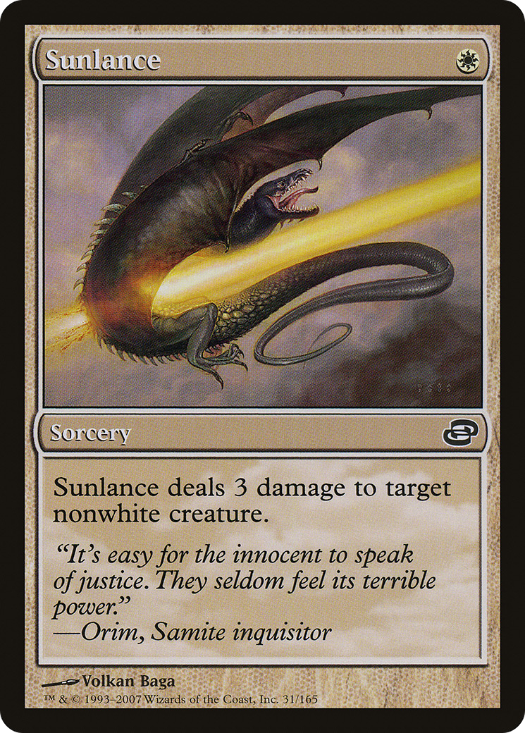 Sunlance (031) Foil - Planar Chaos