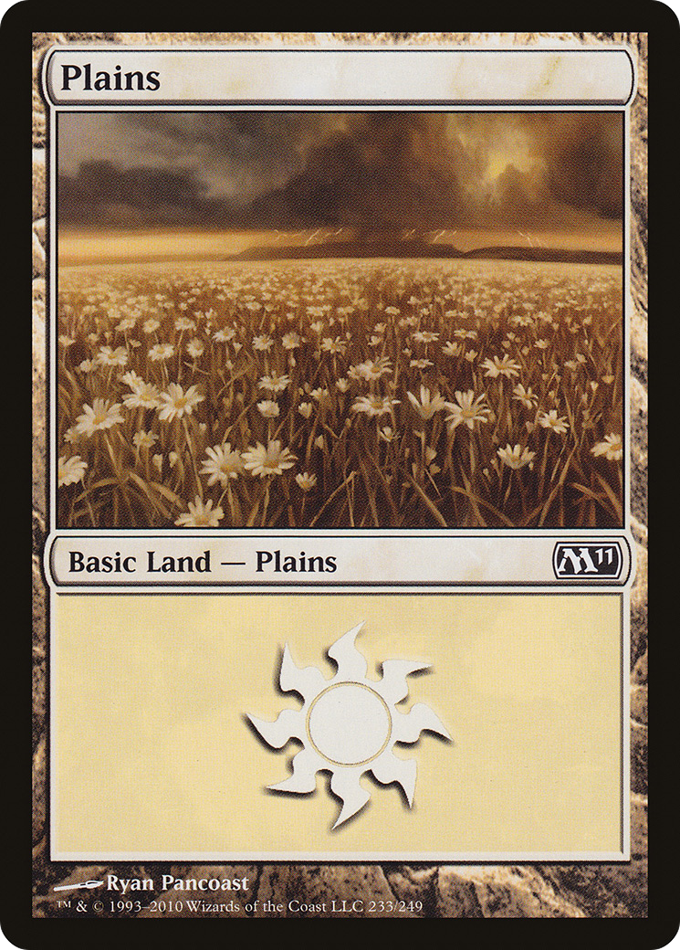 Plains (233) [Magic 2011] Foil