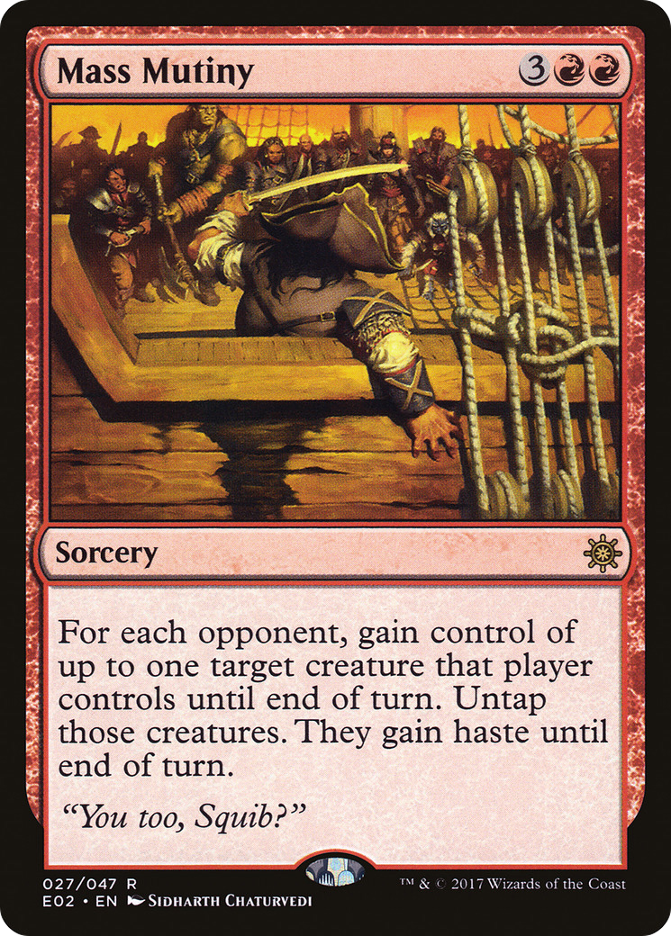 Mass Mutiny (027) - Explorers of Ixalan