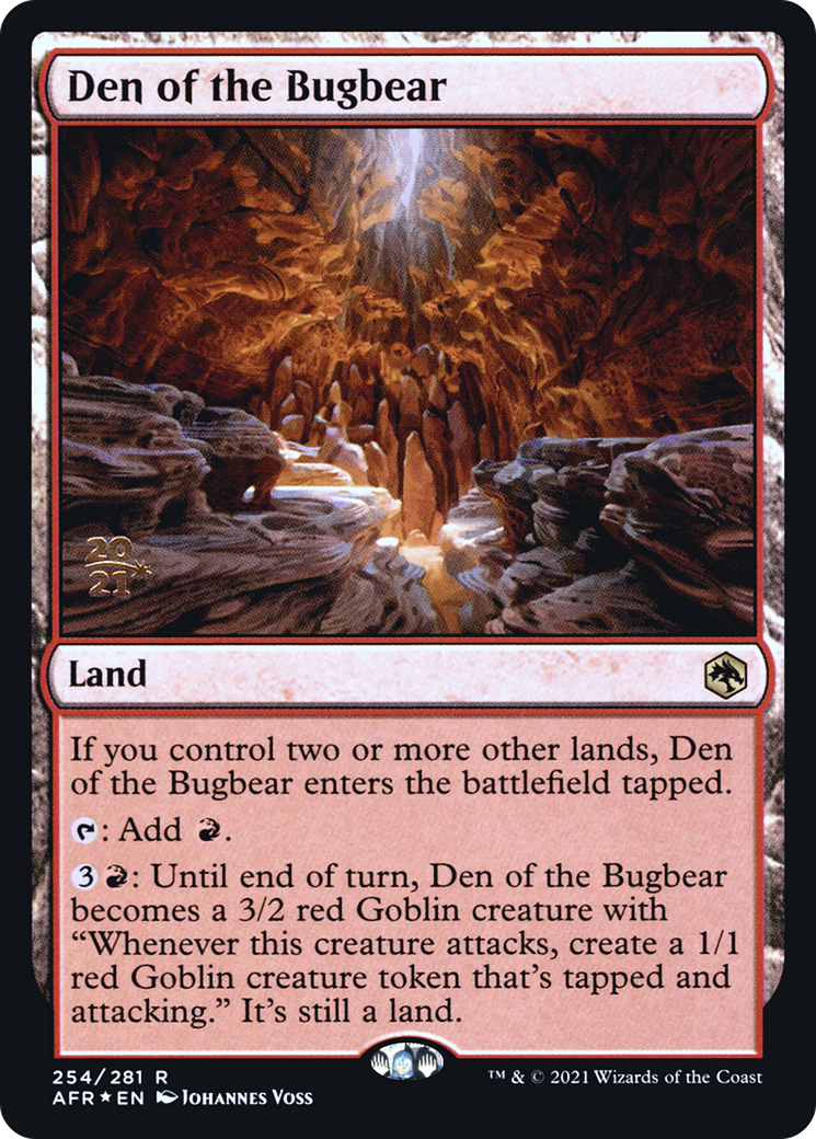 Den of the Bugbear [Dungeons & Dragons: Adventures in the Forgotten Realms Prerelease Promos]