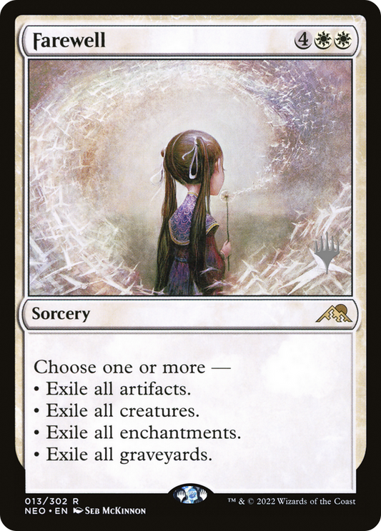 Farewell (Promo Pack) [Kamigawa: Neon Dynasty Promos] Foil