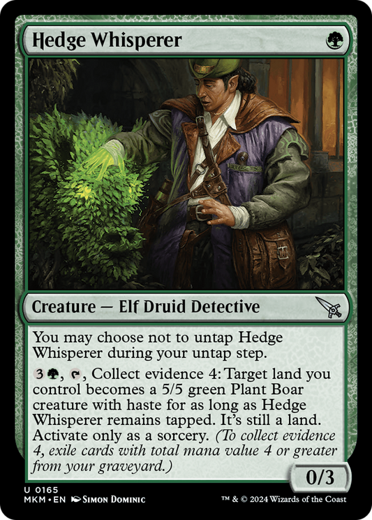 Hedge Whisperer [Murders at Karlov Manor] Foil