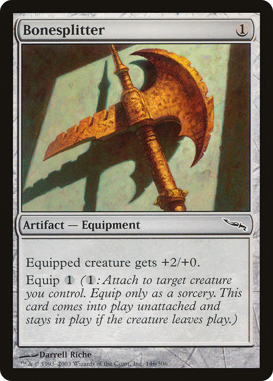 Bonesplitter [Mirrodin] Foil