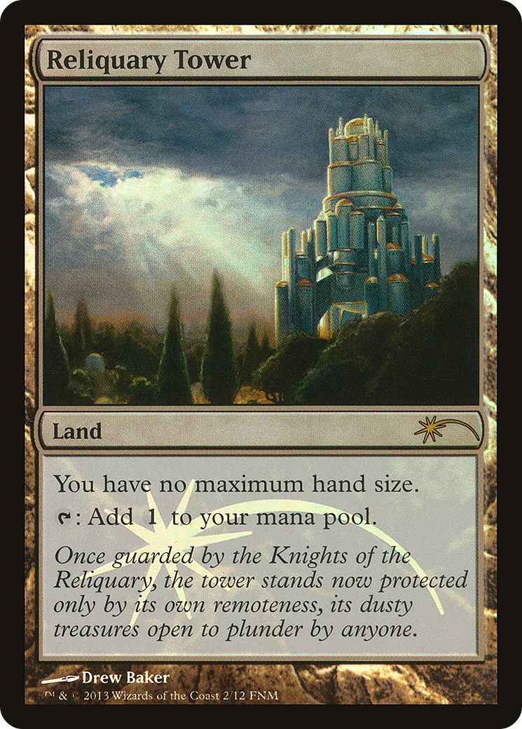 Reliquary Tower Foil - Friday Night Magic 2013