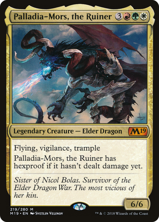 Palladia-Mors, the Ruiner [Core Set 2019] Foil