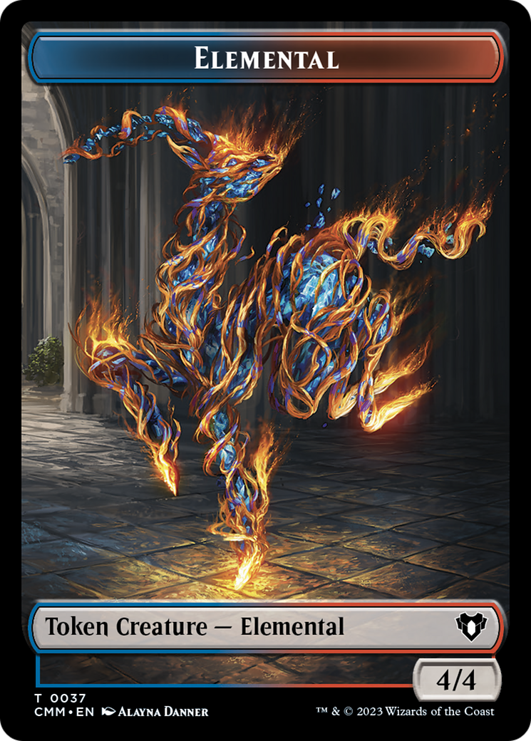 Elemental Token (37) [Commander Masters Tokens] | Silver Goblin