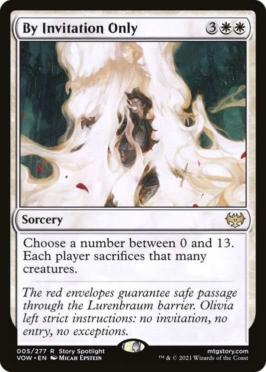 By Invitation Only [Innistrad: Crimson Vow] Foil
