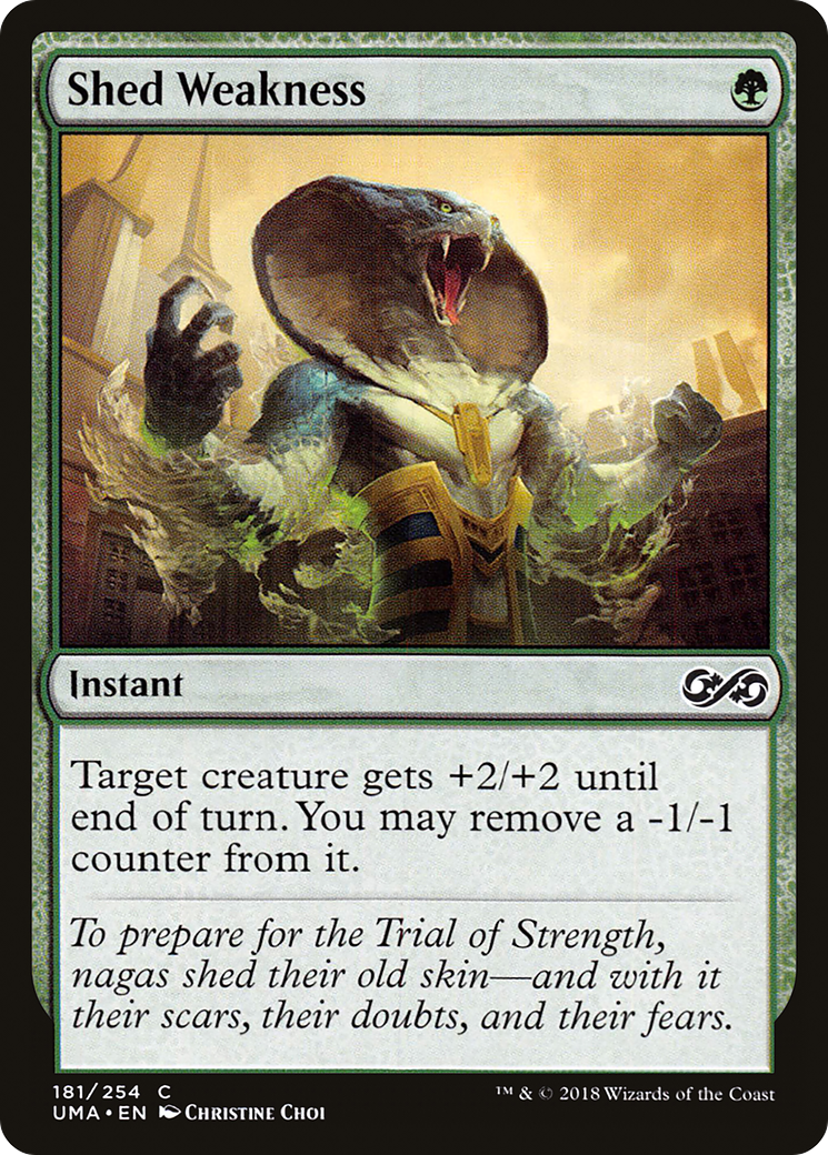 Shed Weakness (181) Foil - Ultimate Masters