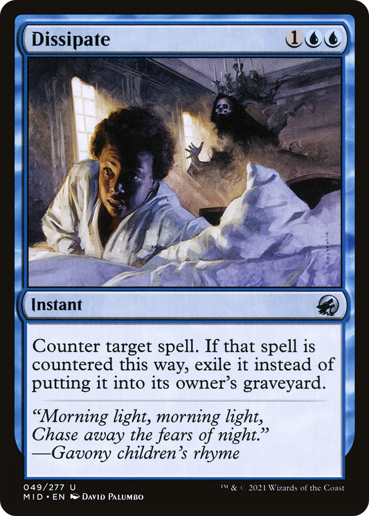 Dissipate [Innistrad: Midnight Hunt] Foil