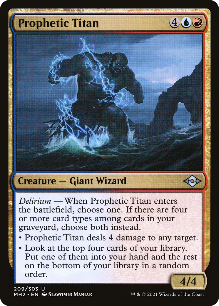 Prophetic Titan [Modern Horizons 2] | Silver Goblin