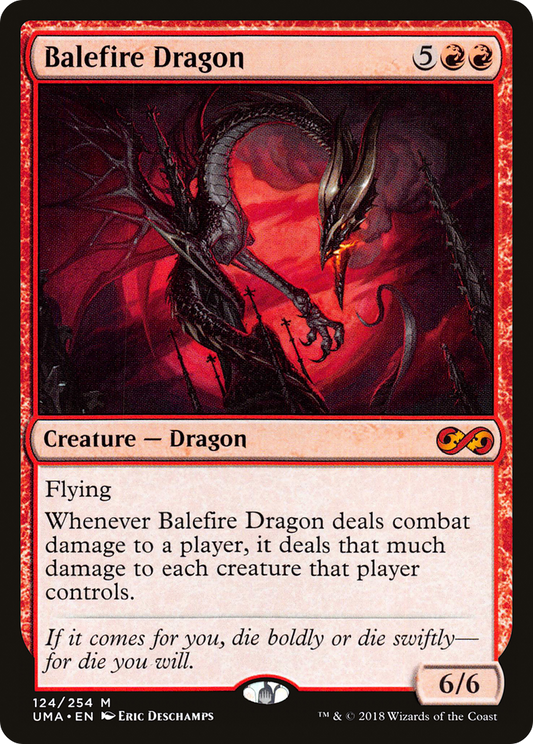 Balefire Dragon (124) - Ultimate Masters Foil