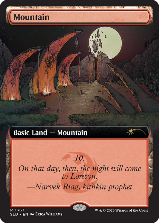 Mountain (1367) [Secret Lair Drop Series] Foil