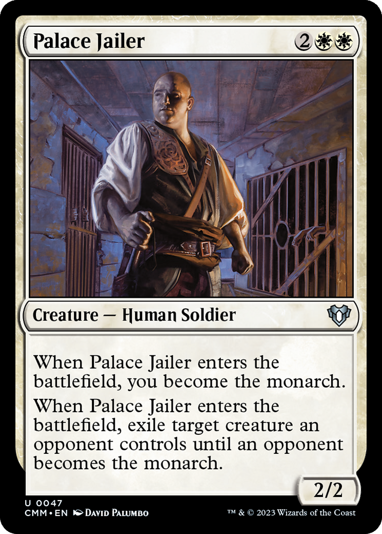 Palace Jailer [Commander Masters] | Silver Goblin