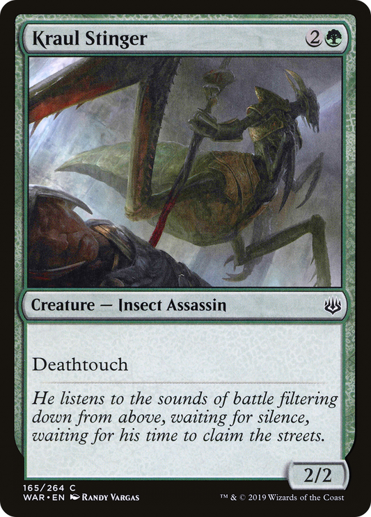 Kraul Stinger [War of the Spark] Foil
