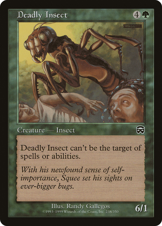 Deadly Insect [Mercadian Masques] Foil