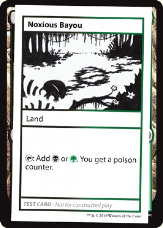 Noxious Bayou (2021 Edition) [Mystery Booster Playtest Cards] | Silver Goblin