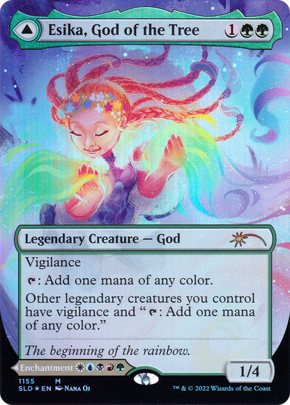 Esika, God of the Tree // The Prismatic Bridge (1155) Foil - Secret Lair Drop