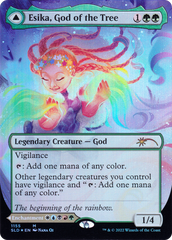 Esika, God of the Tree // The Prismatic Bridge (Borderless) [Secret Lair: From Cute to Brute] | Silver Goblin