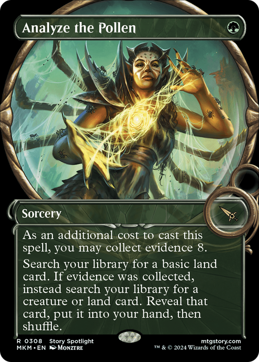 Analyze the Pollen (Showcase) [Murders at Karlov Manor] Foil
