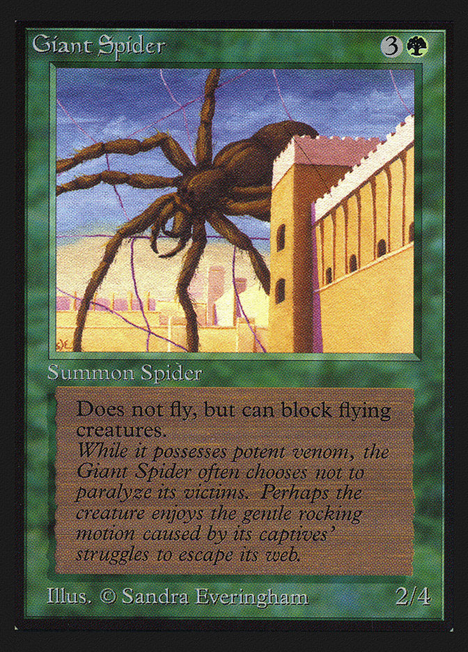 Giant Spider [Collectors' Edition] | Silver Goblin