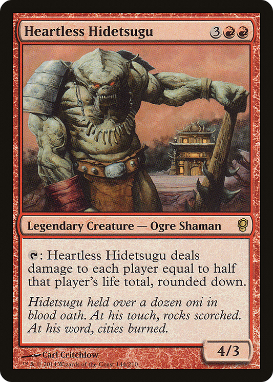 Heartless Hidetsugu [Conspiracy] Foil