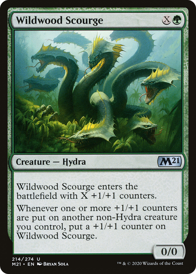 Wildwood Scourge [Core Set 2021] Foil