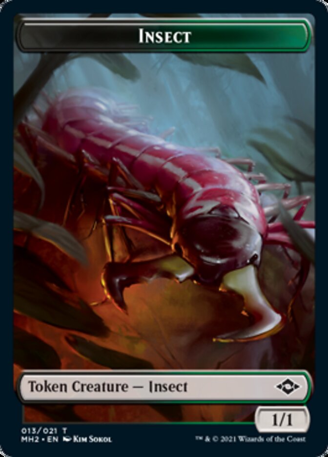 Insect Token [Modern Horizons 2 Tokens] | Silver Goblin