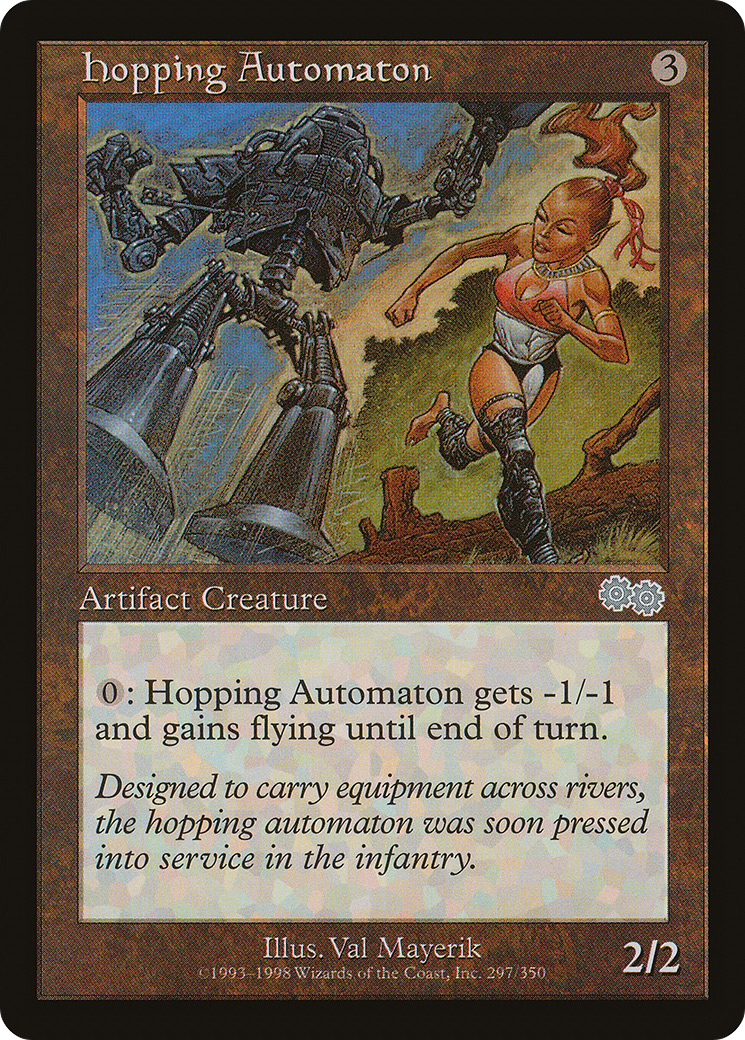 Hopping Automaton [Urza's Saga] | Silver Goblin