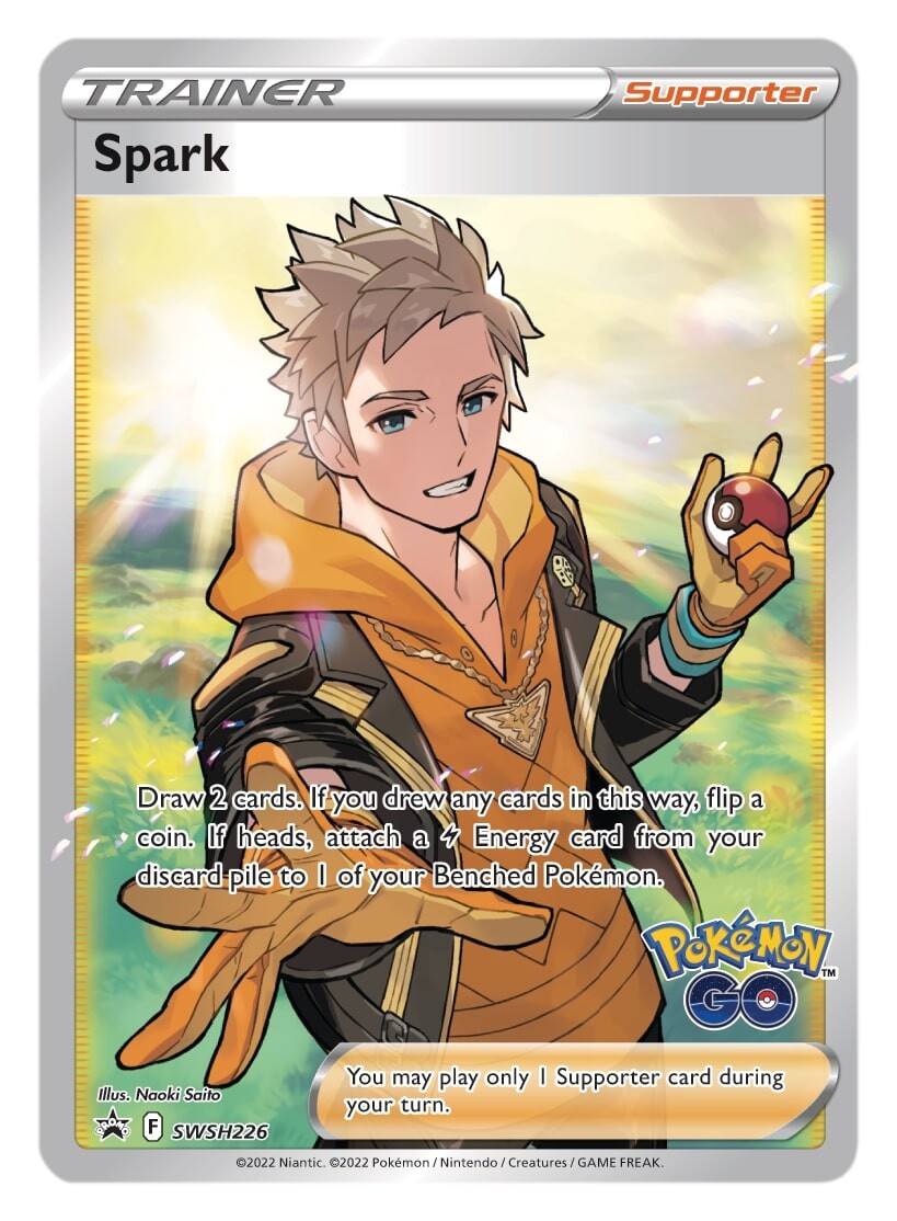 Spark (SWSH226) [Sword & Shield: Black Star Promos] | Silver Goblin