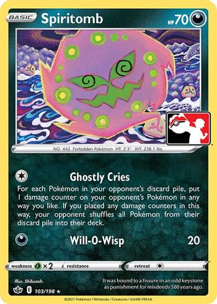 Spiritomb (103/198) [Prize Pack Series One] | Silver Goblin