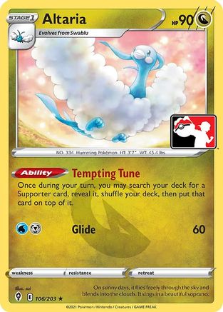 Altaria (106/203) [Prize Pack Series One] | Silver Goblin