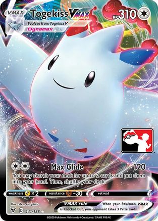 Togekiss VMAX (141/185) [Prize Pack Series One] | Silver Goblin