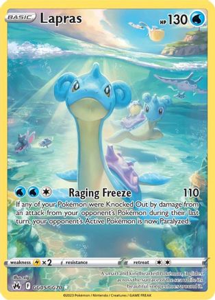 Lapras (GG05) Holofoil - Crown Zenith Galarian Gallery
