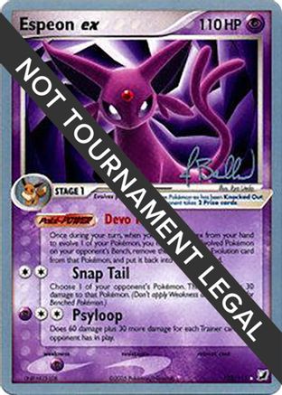 Espeon ex (102/115) (Eeveelutions - Jimmy Ballard) [World Championships 2006] | Silver Goblin