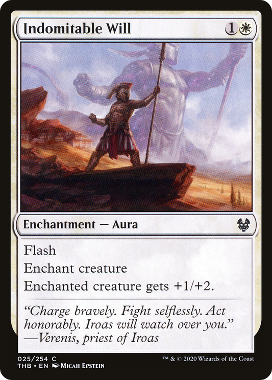 Indomitable Will [Theros Beyond Death] Foil
