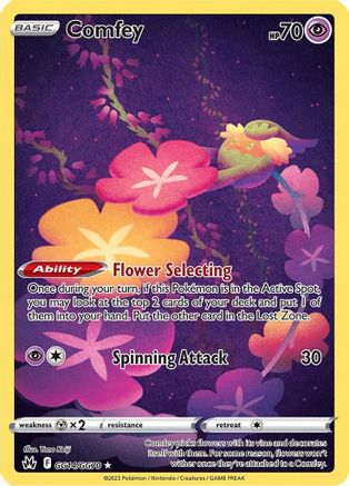 Comfey (GG14) Holofoil - Crown Zenith Galarian Gallery