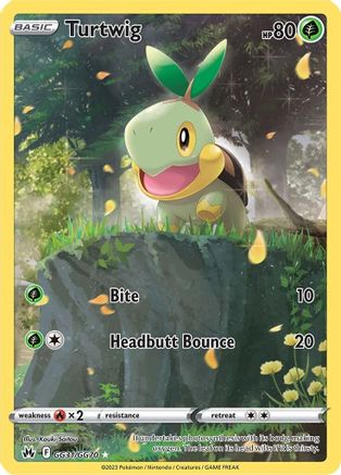 Turtwig (GG31) Holofoil - Crown Zenith Galarian Gallery