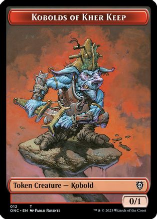 Kobolds of Kher Keep // Dragon Double-sided Token - Commander: Phyrexia: All Will Be One