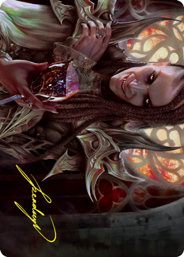 Voldaren Epicure 2 Art Card (Gold-Stamped Signature) [Innistrad: Crimson Vow Art Series] | Silver Goblin