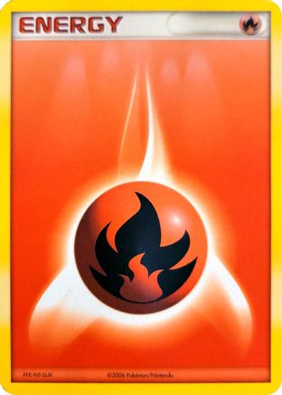 Fire Energy (2006 Unnumbered) () - League & Championship Cards