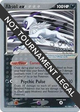 Absol ex (92/108) (Flyvees - Jun Hasebe) [World Championships 2007] | Silver Goblin