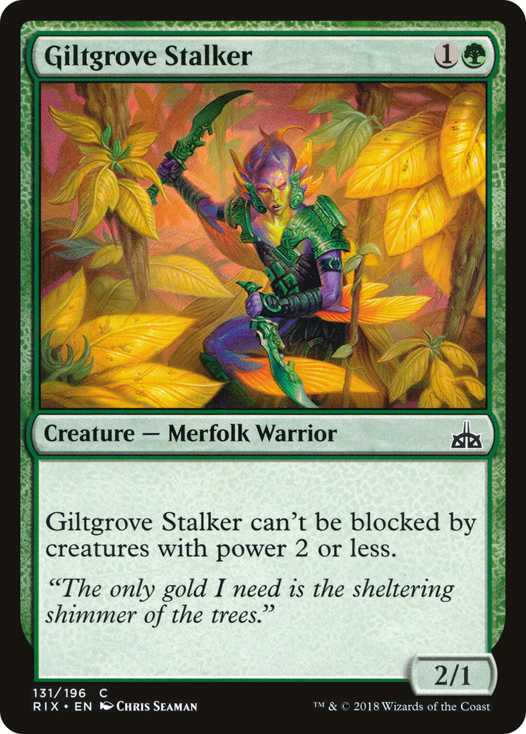 Giltgrove Stalker [Rivals of Ixalan] Foil