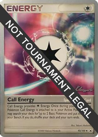 Call Energy (92/100) (Psychic Lock - Jason Klaczynski) [World Championships 2008] | Silver Goblin