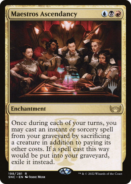 Maestros Ascendancy (Promo Pack) [Streets of New Capenna Promos] Foil