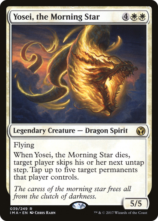 Yosei, the Morning Star [Iconic Masters] Foil