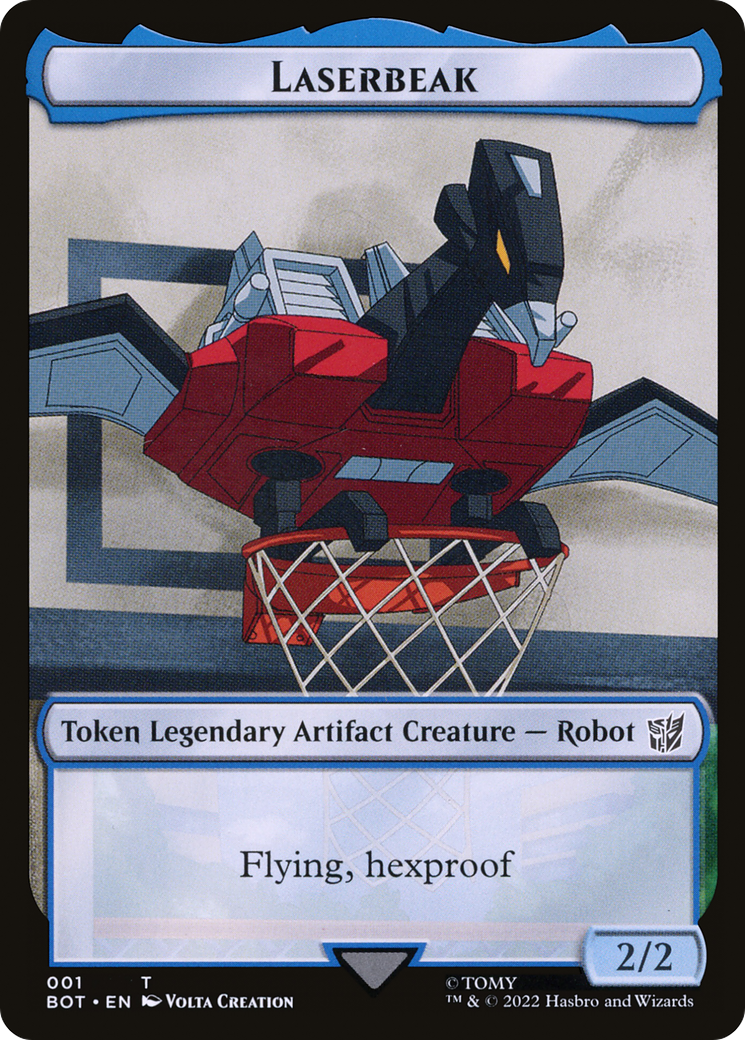 Laserbeak [Transformers Tokens] | Silver Goblin