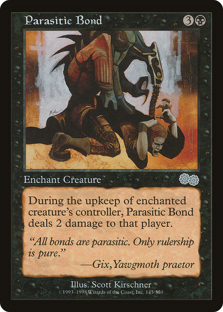 Parasitic Bond [Urza's Saga] | Silver Goblin